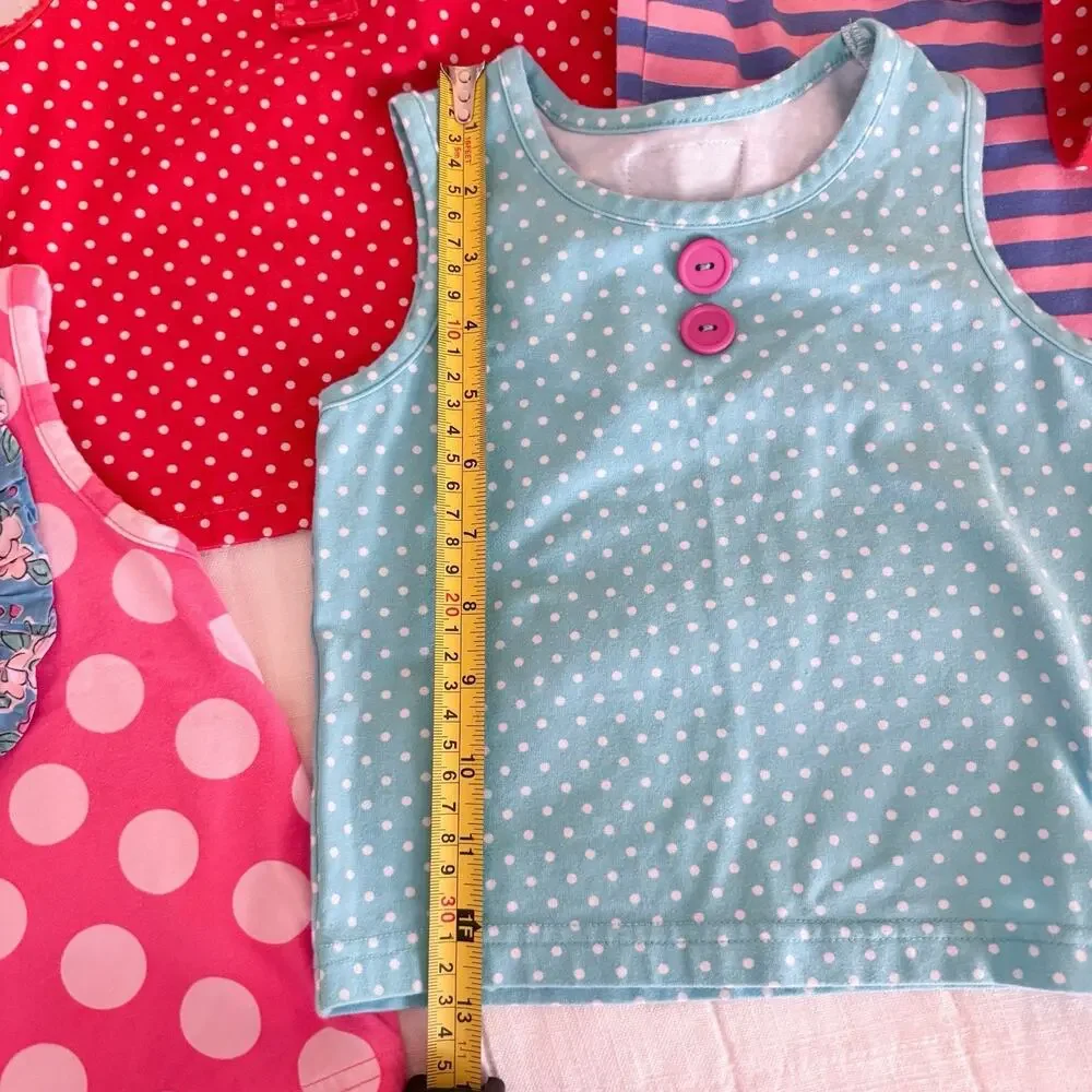 Eleanor Rose Bundle Toddler Girls 2T - 5‎ Tanks And 2 Shorts. Boutique.